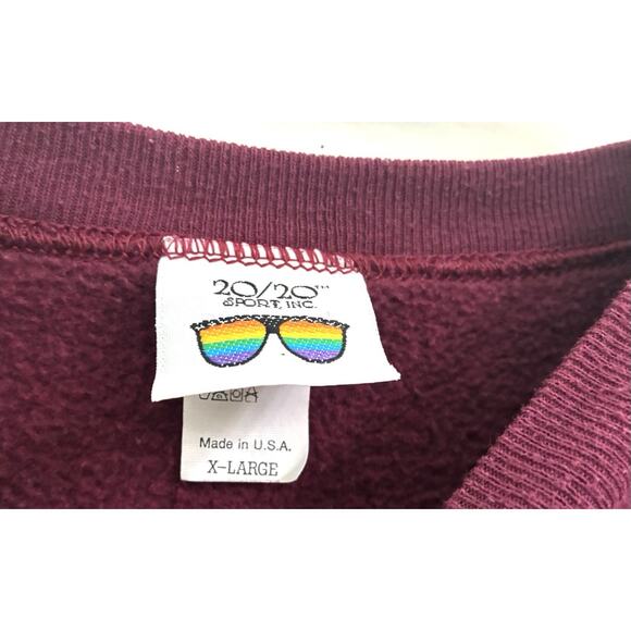 Harvard University Sweatshirt Vintage 90s 20/20 Sport Men’s XL - Picture 5 of 11